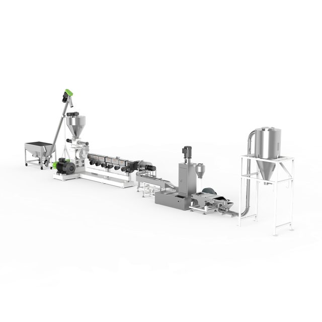 Línea de peletización PP PE de una sola etapa JWL para plástico rígido