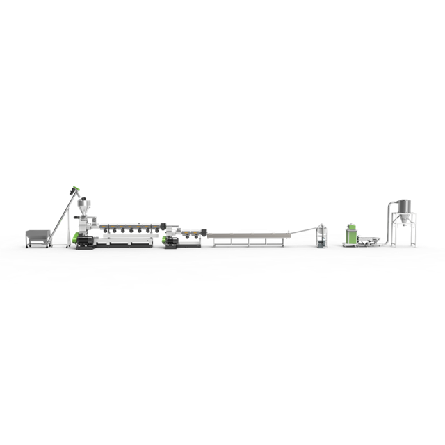 Línea de peletización PP PE de doble etapa JWL para plástico rígido